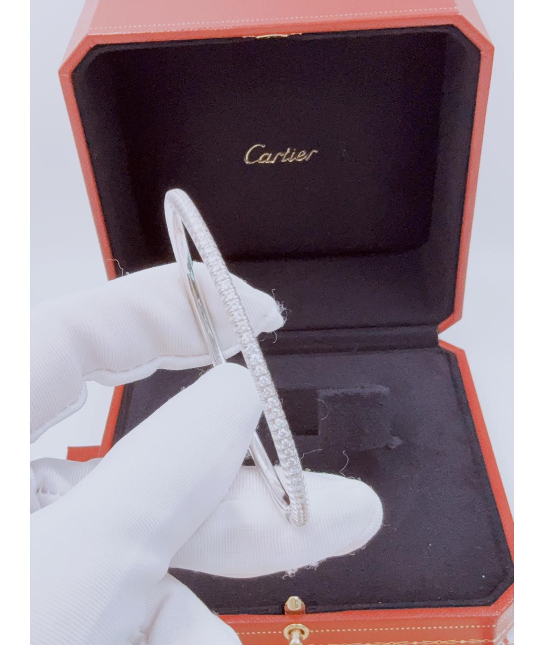 CARTIER Серебряный браслет из белого золота, фото 4