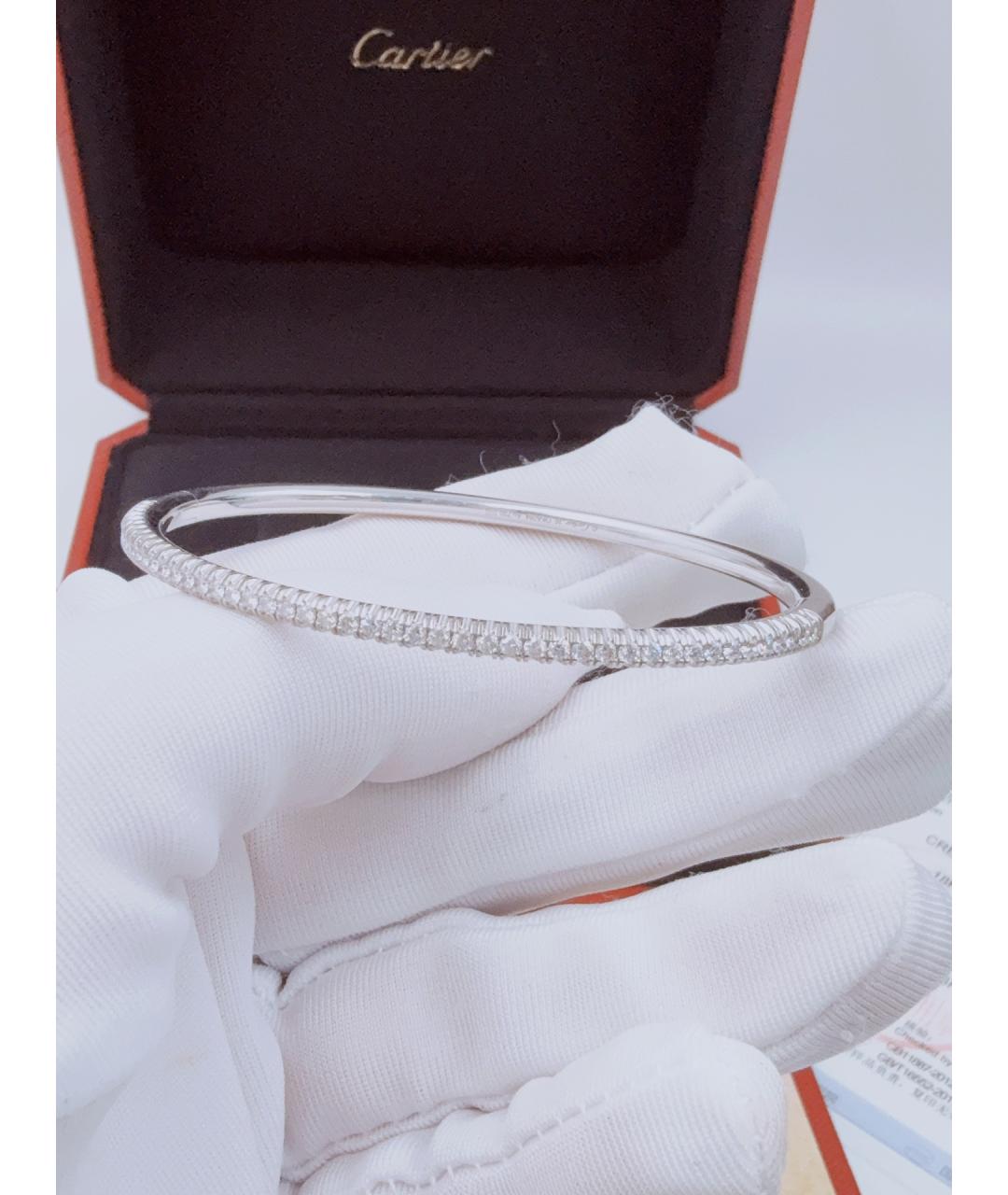 CARTIER Серебряный браслет из белого золота, фото 2