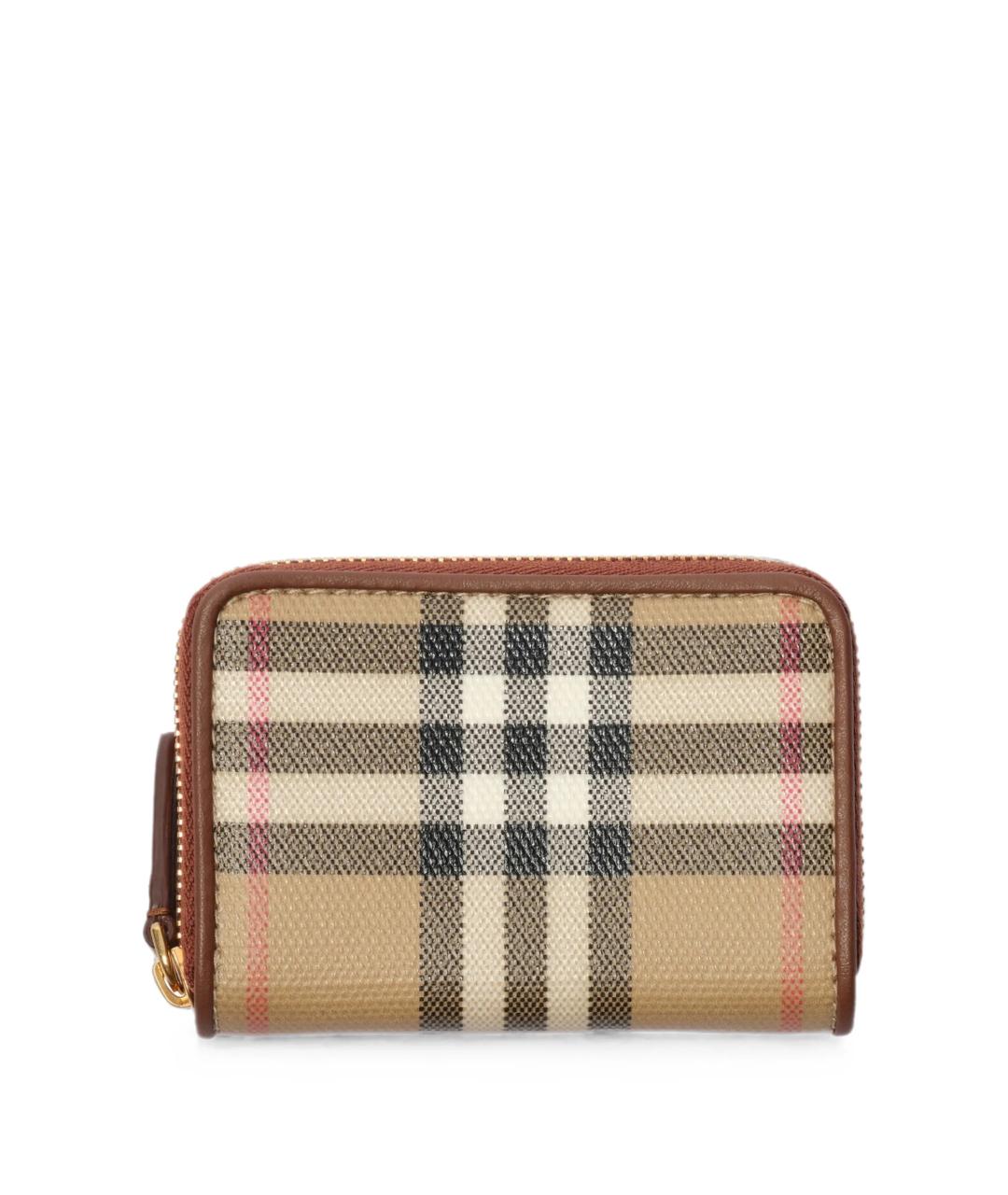 BURBERRY Бежевый кошелек, фото 2