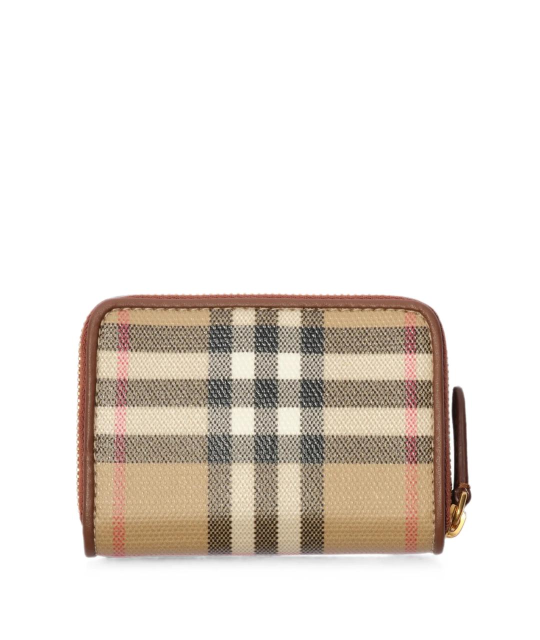 BURBERRY Бежевый кошелек, фото 1