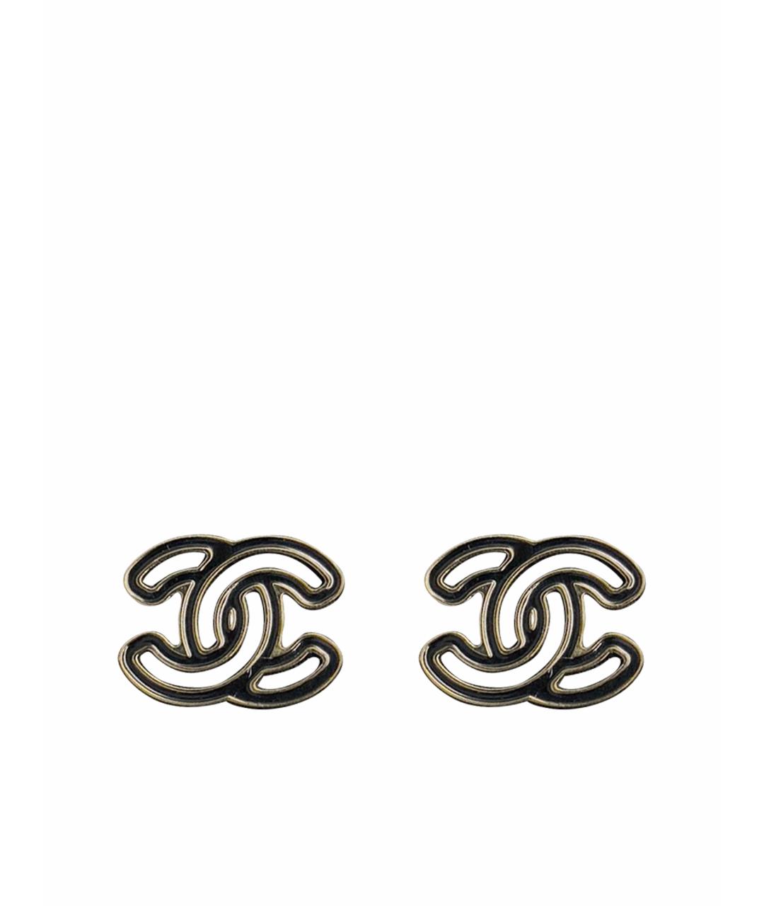 CHANEL Золотые серьги, фото 1