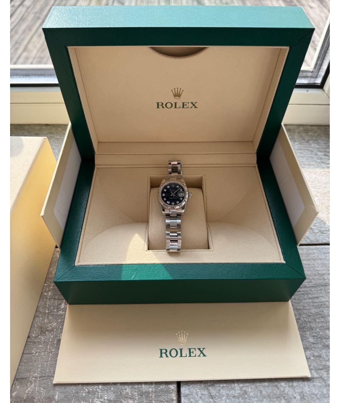 ROLEX Серебряные часы, фото 5