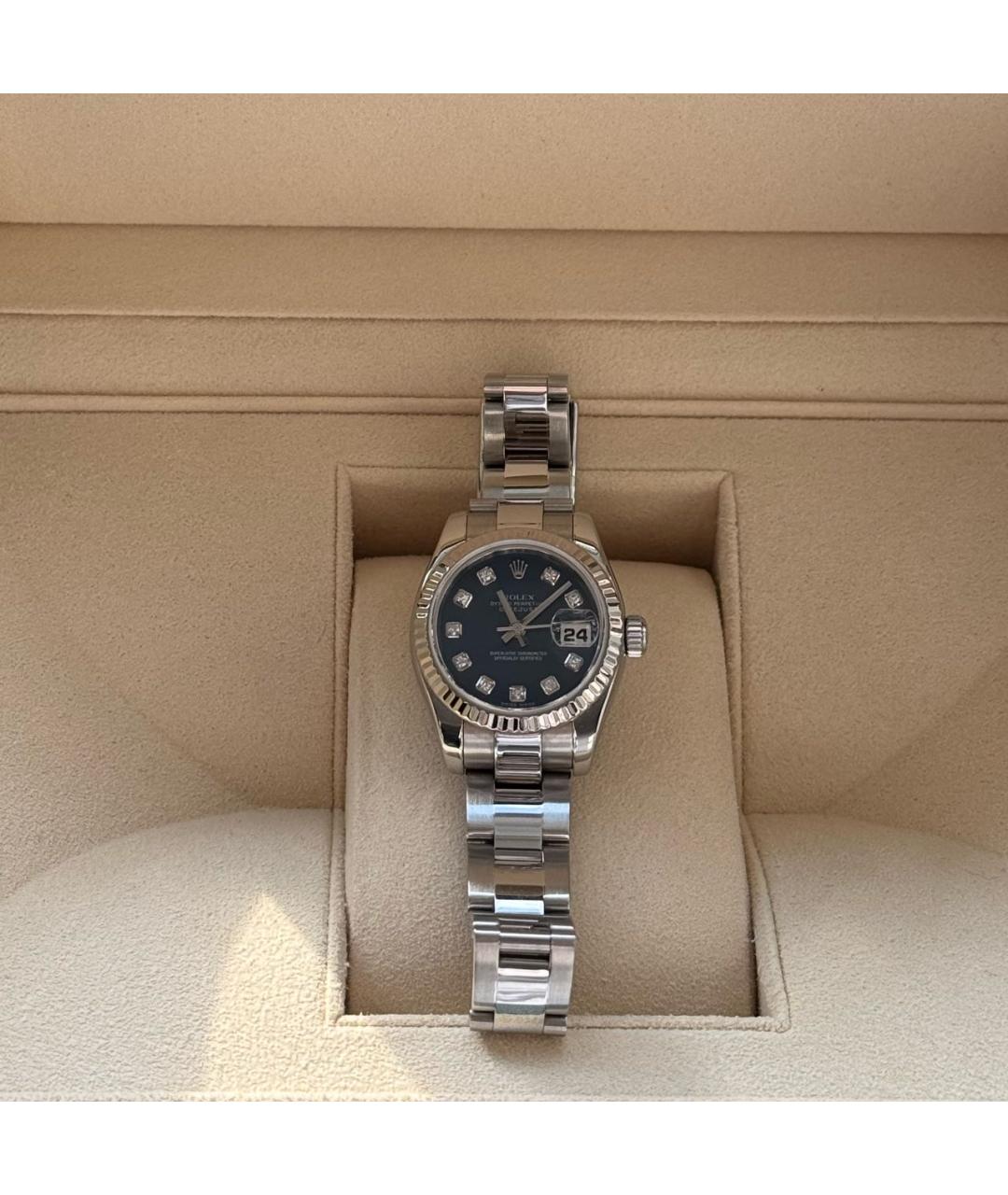 ROLEX Серебряные часы, фото 2