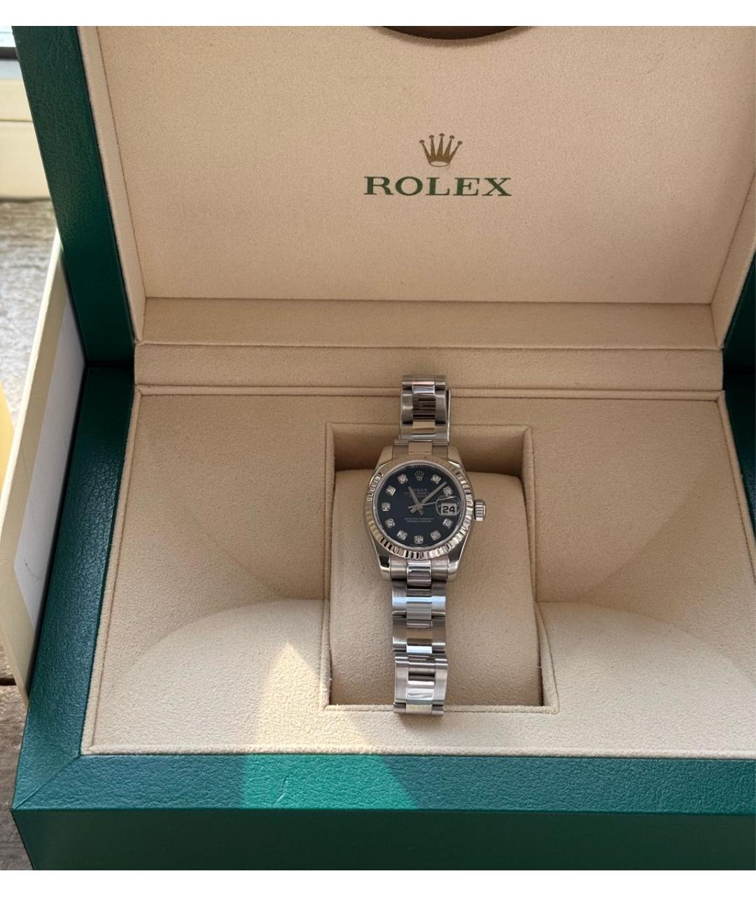 ROLEX Серебряные часы, фото 7