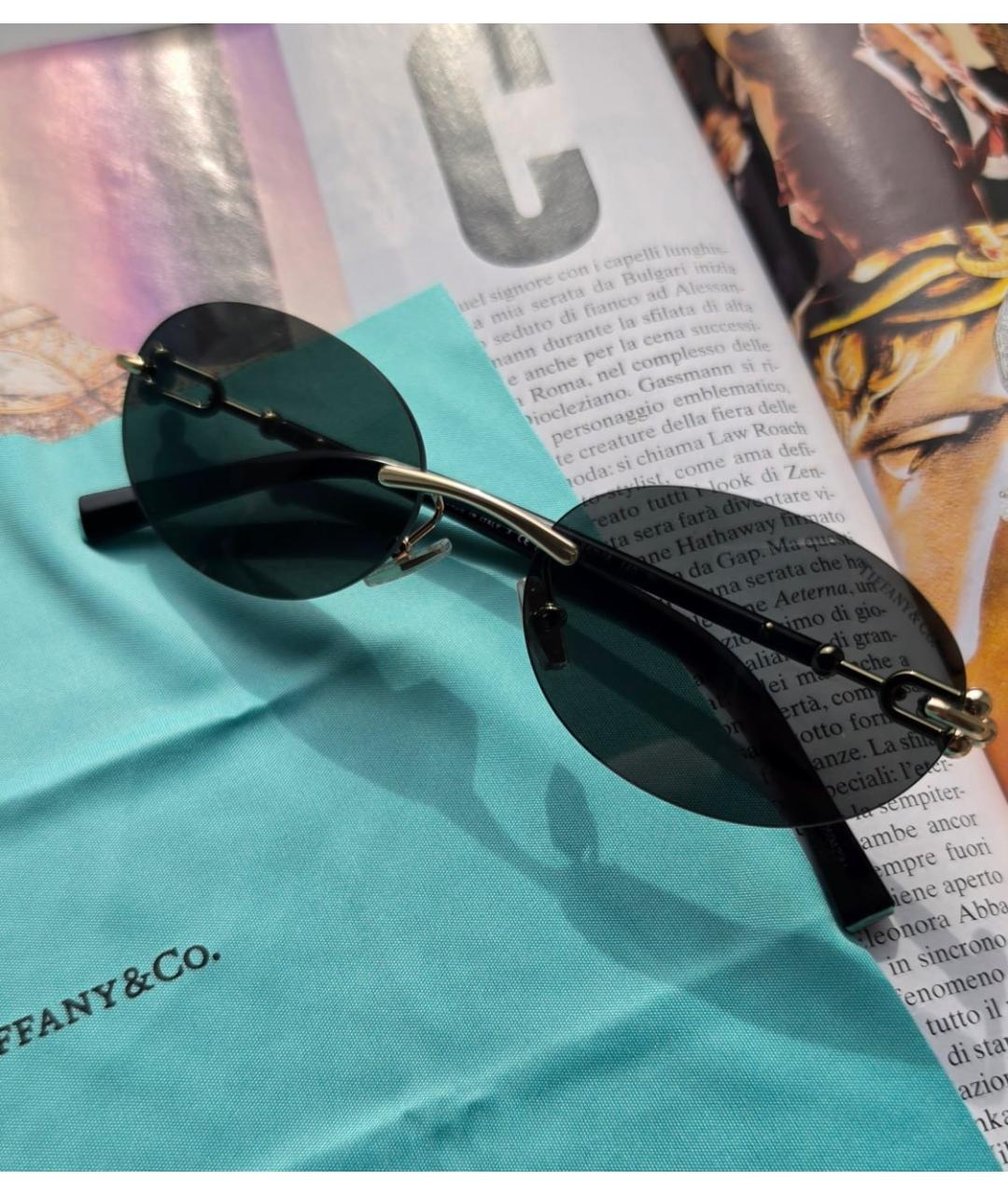 TIFFANY&CO Черные солнцезащитные очки, фото 4