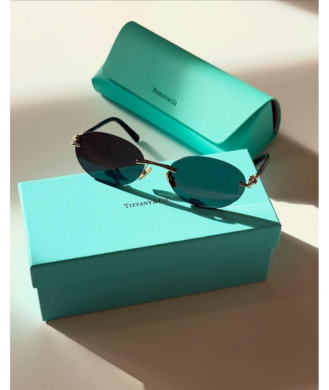 TIFFANY&CO Черные солнцезащитные очки, фото 5