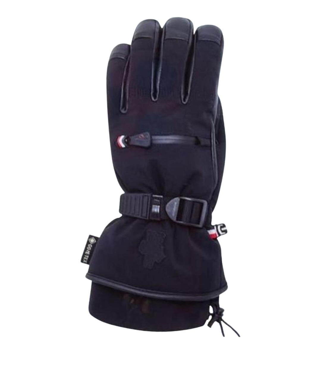 MONCLER Черные перчатки, фото 1