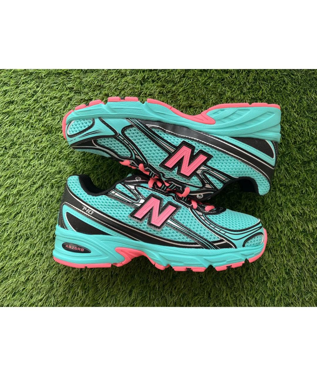 NEW BALANCE Бирюзовые синтетические кроссовки, фото 5