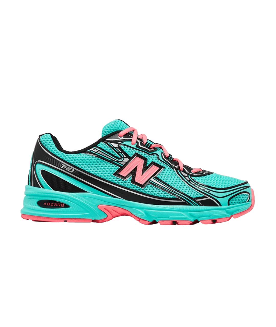 NEW BALANCE Бирюзовые синтетические кроссовки, фото 7