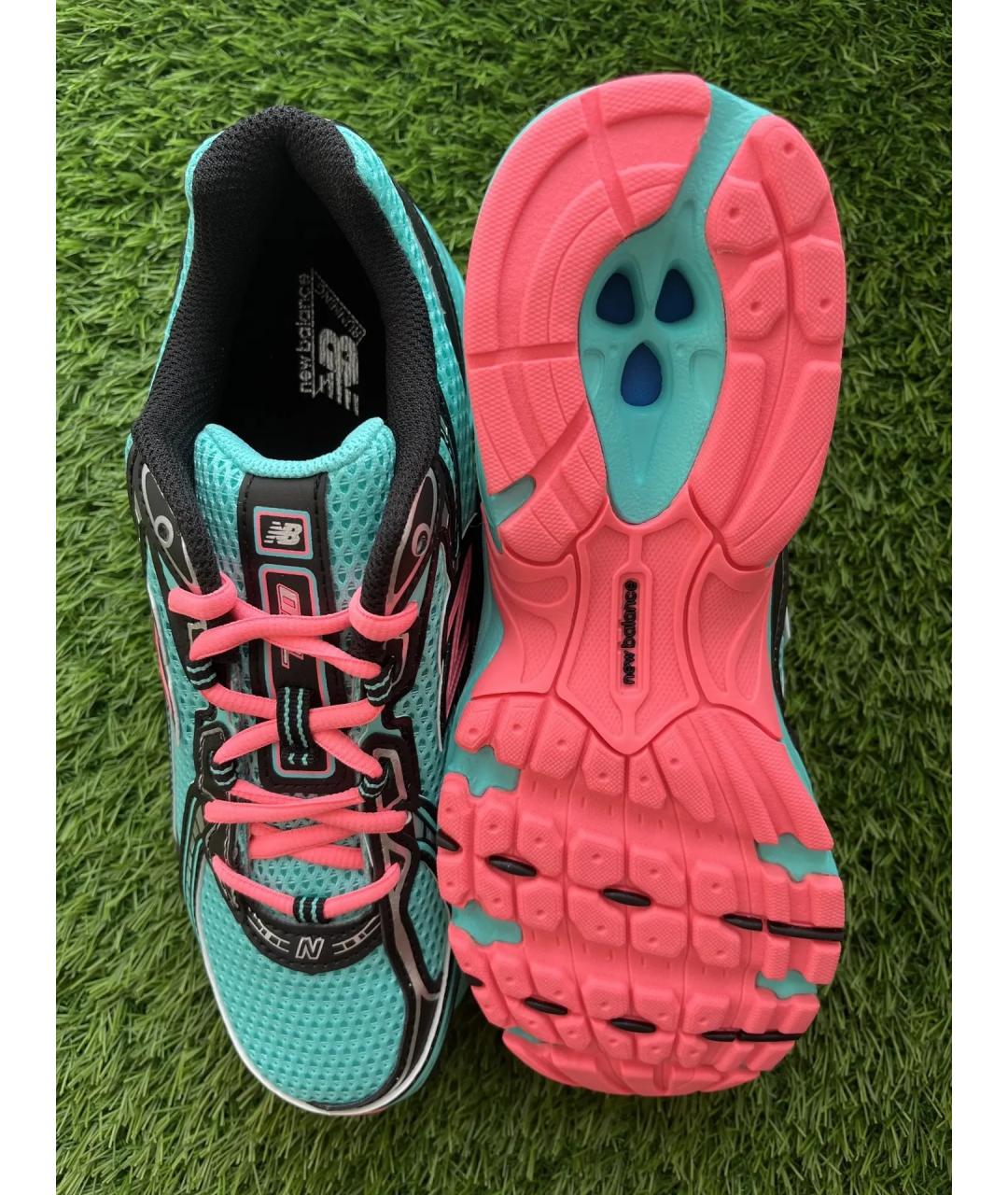 NEW BALANCE Бирюзовые синтетические кроссовки, фото 3