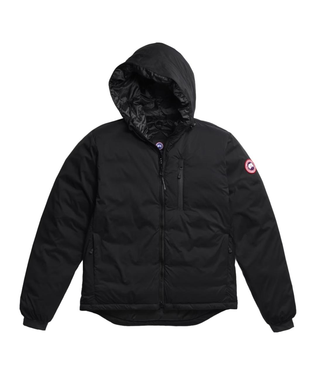 CANADA GOOSE Черная полиамидовая куртка, фото 1