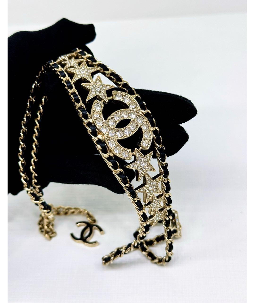 CHANEL Золотой чокер, фото 4