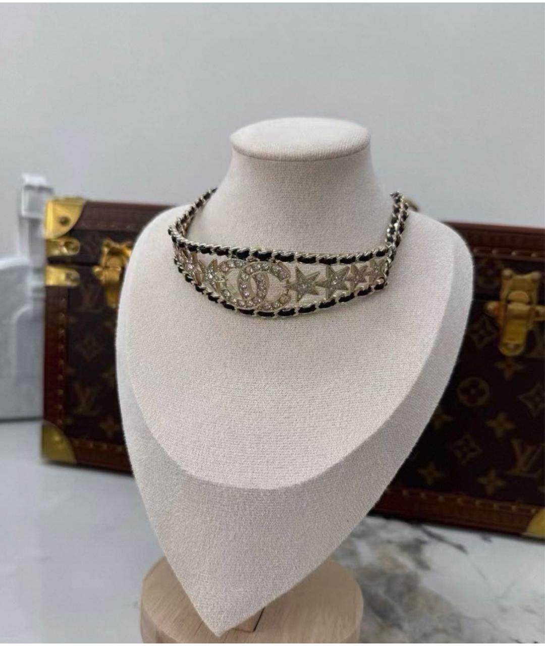 CHANEL Золотой чокер, фото 5