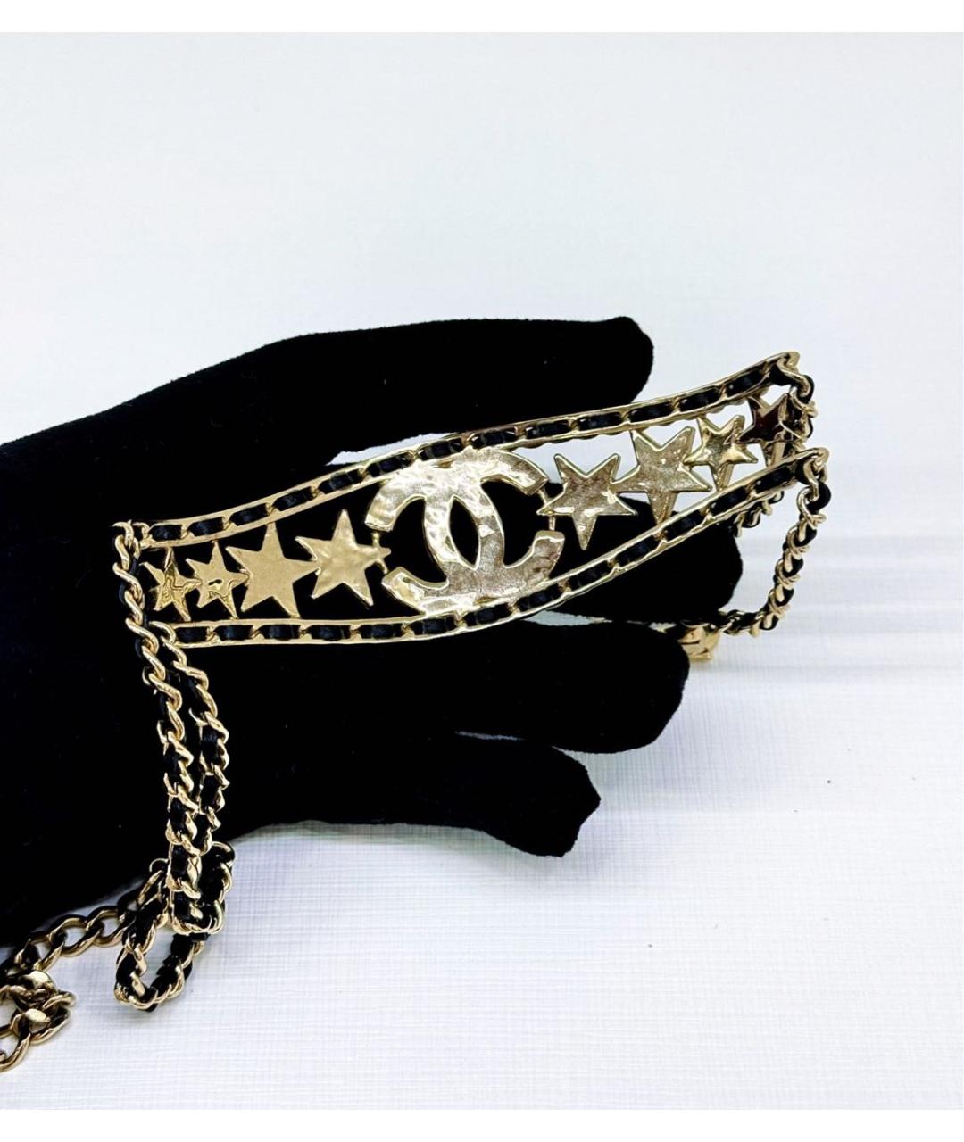 CHANEL Золотой чокер, фото 3