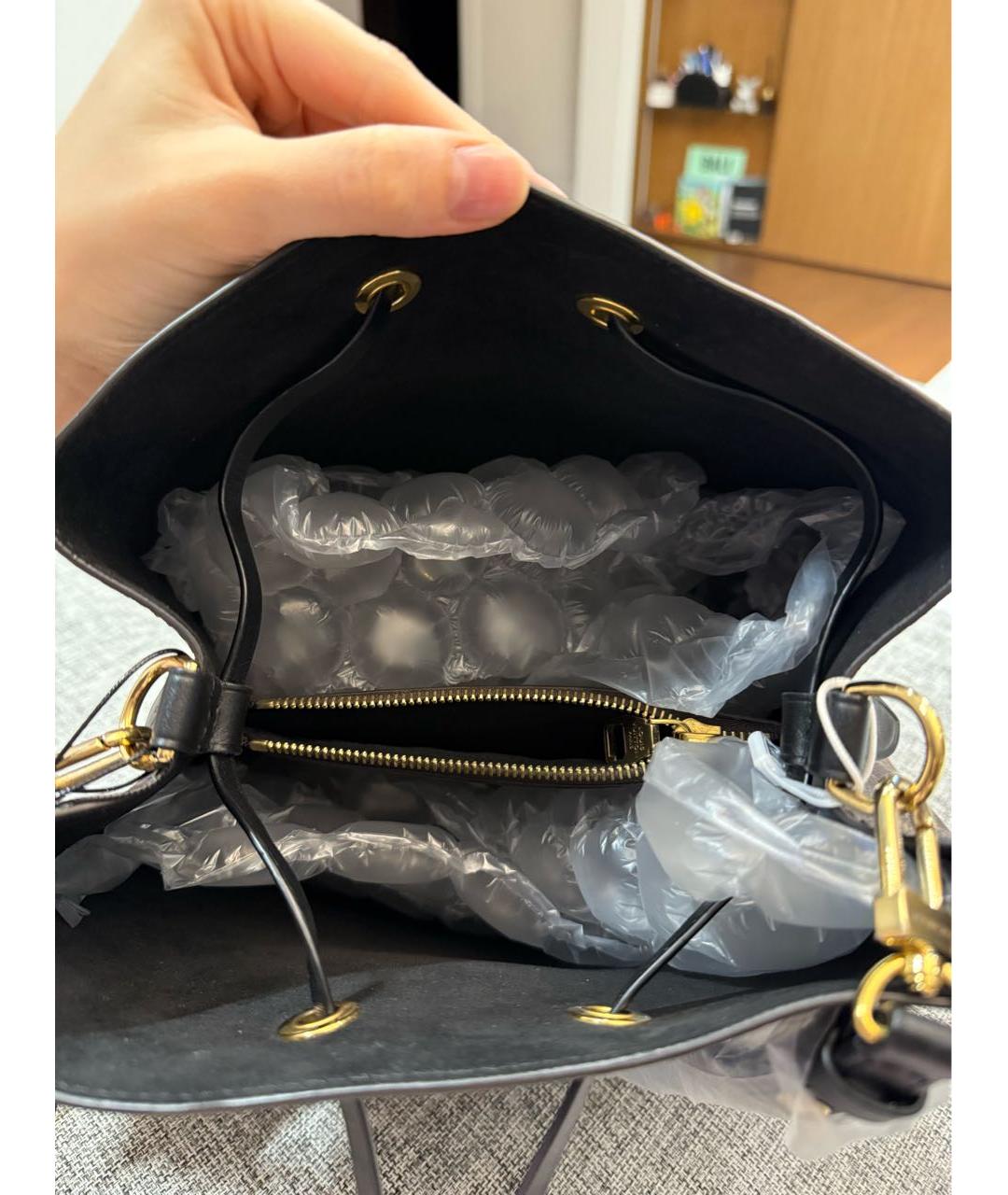 LOUIS VUITTON Коричневая сумка через плечо, фото 4