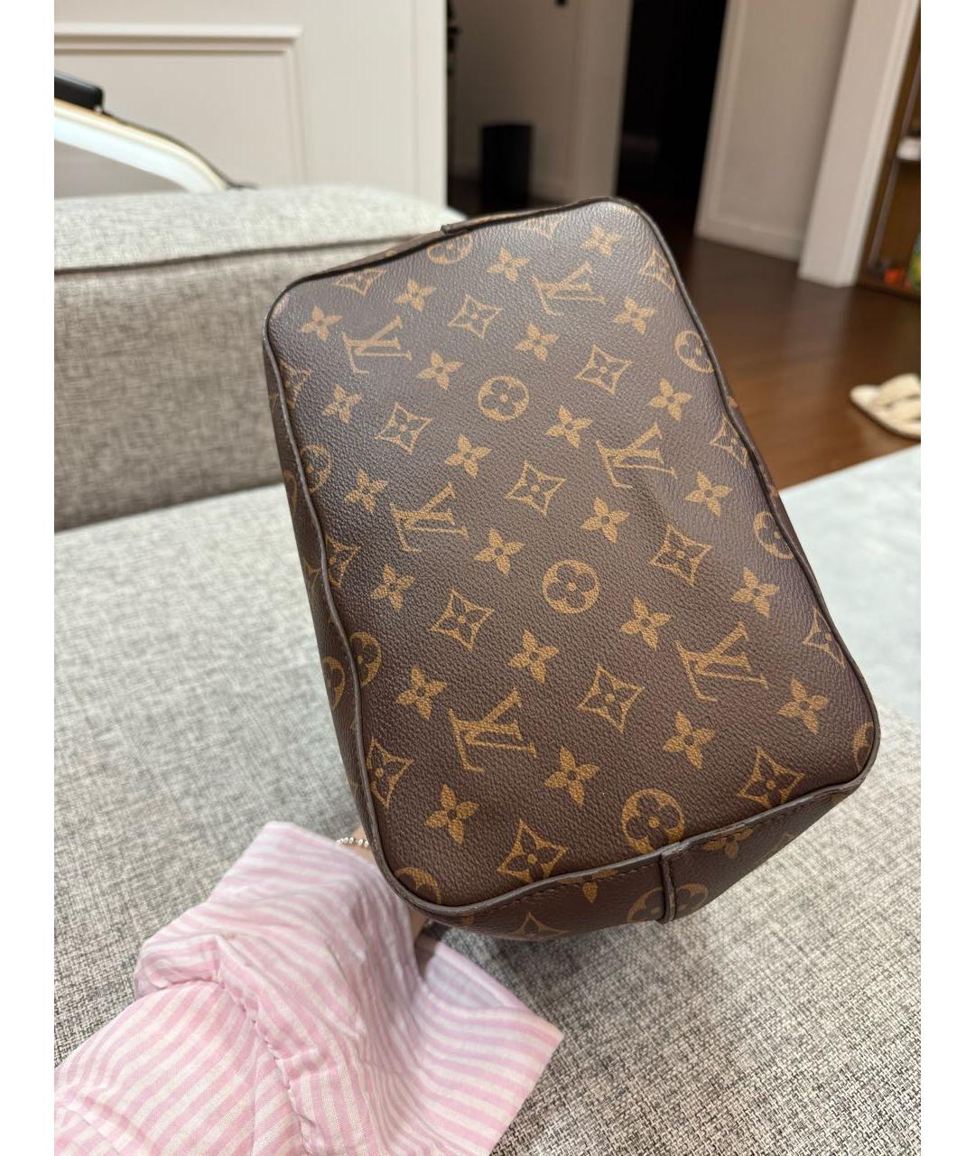 LOUIS VUITTON Коричневая сумка через плечо, фото 6