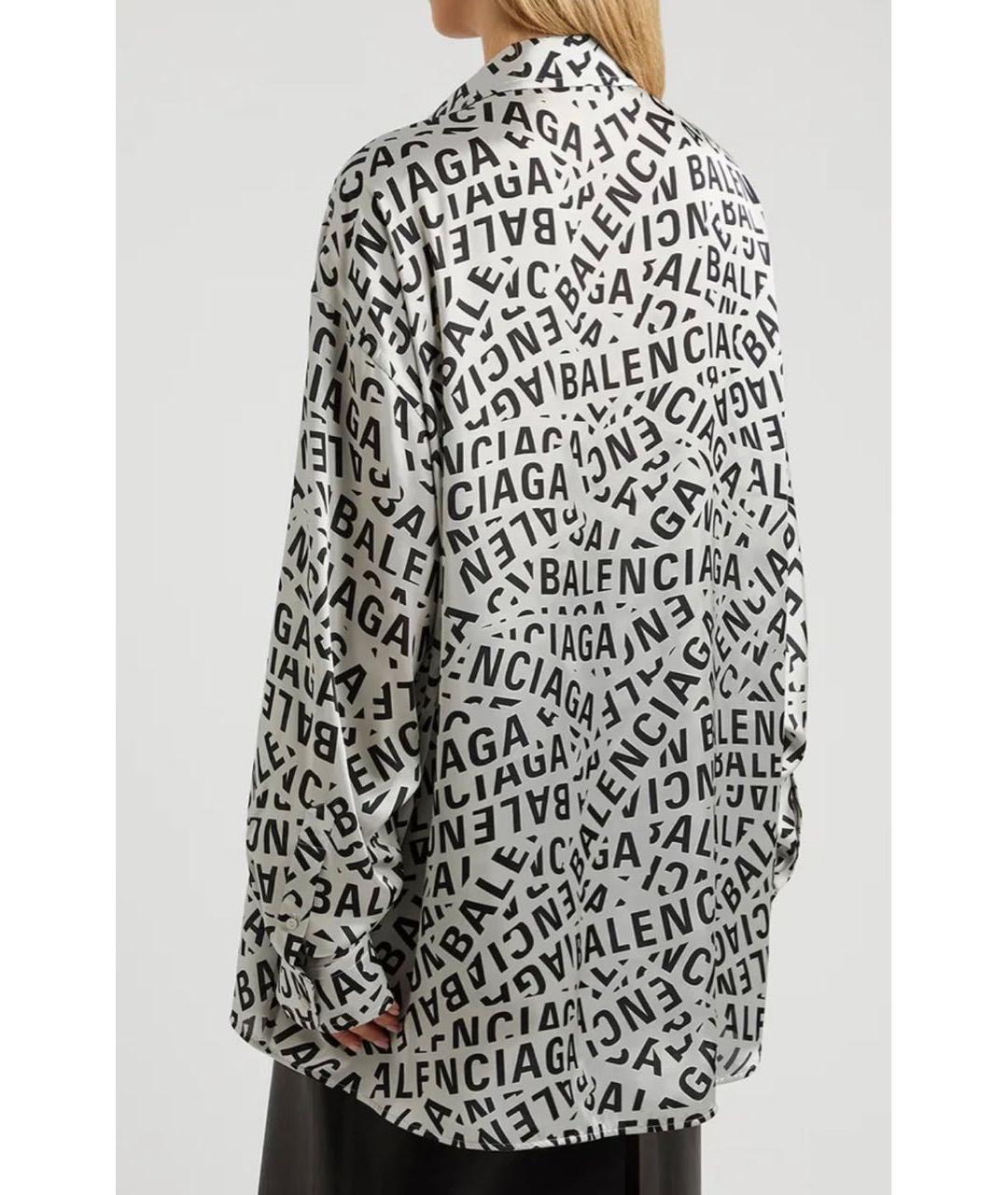 BALENCIAGA Белая рубашка, фото 3