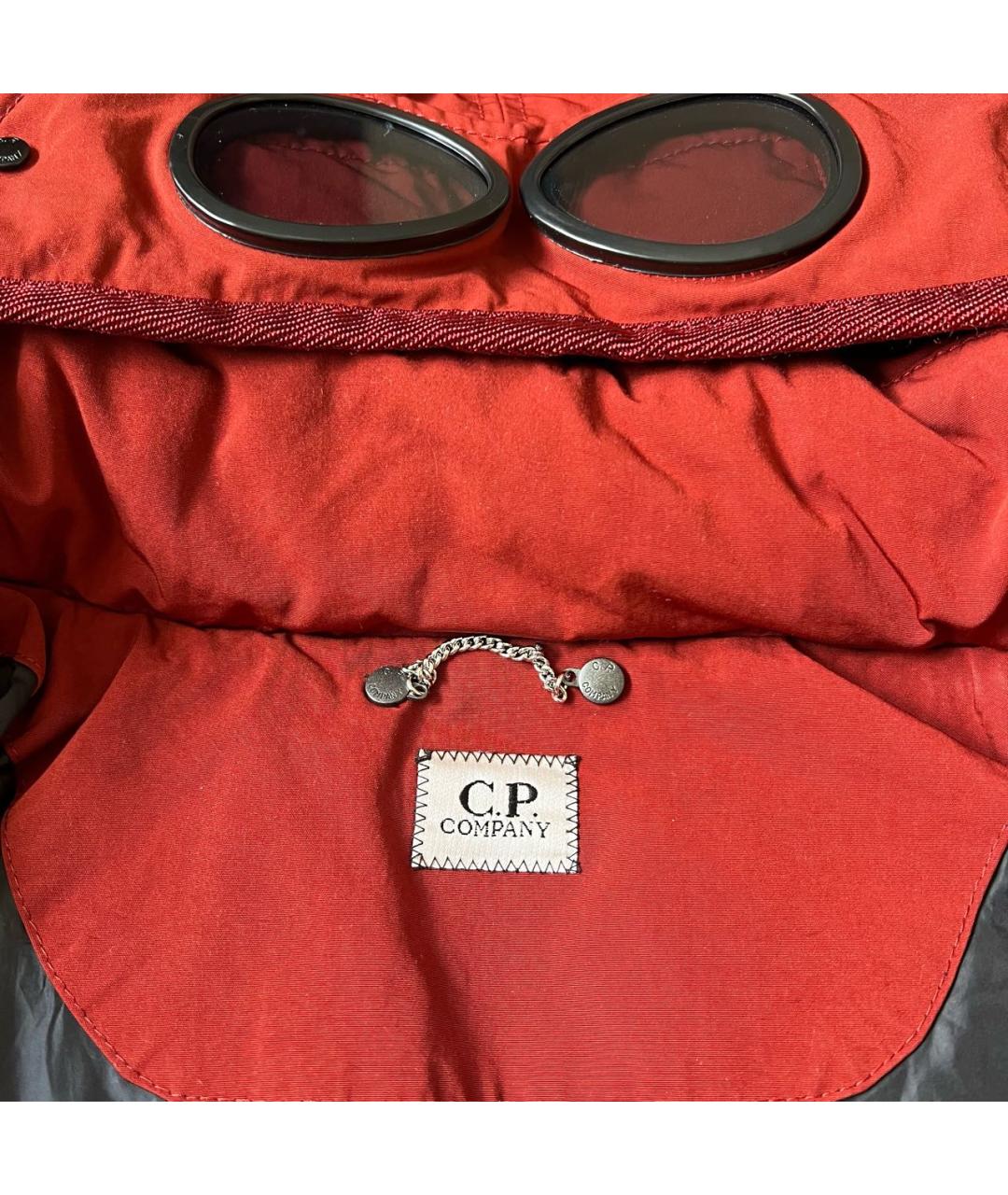 CP COMPANY Бордовый пуховик, фото 3