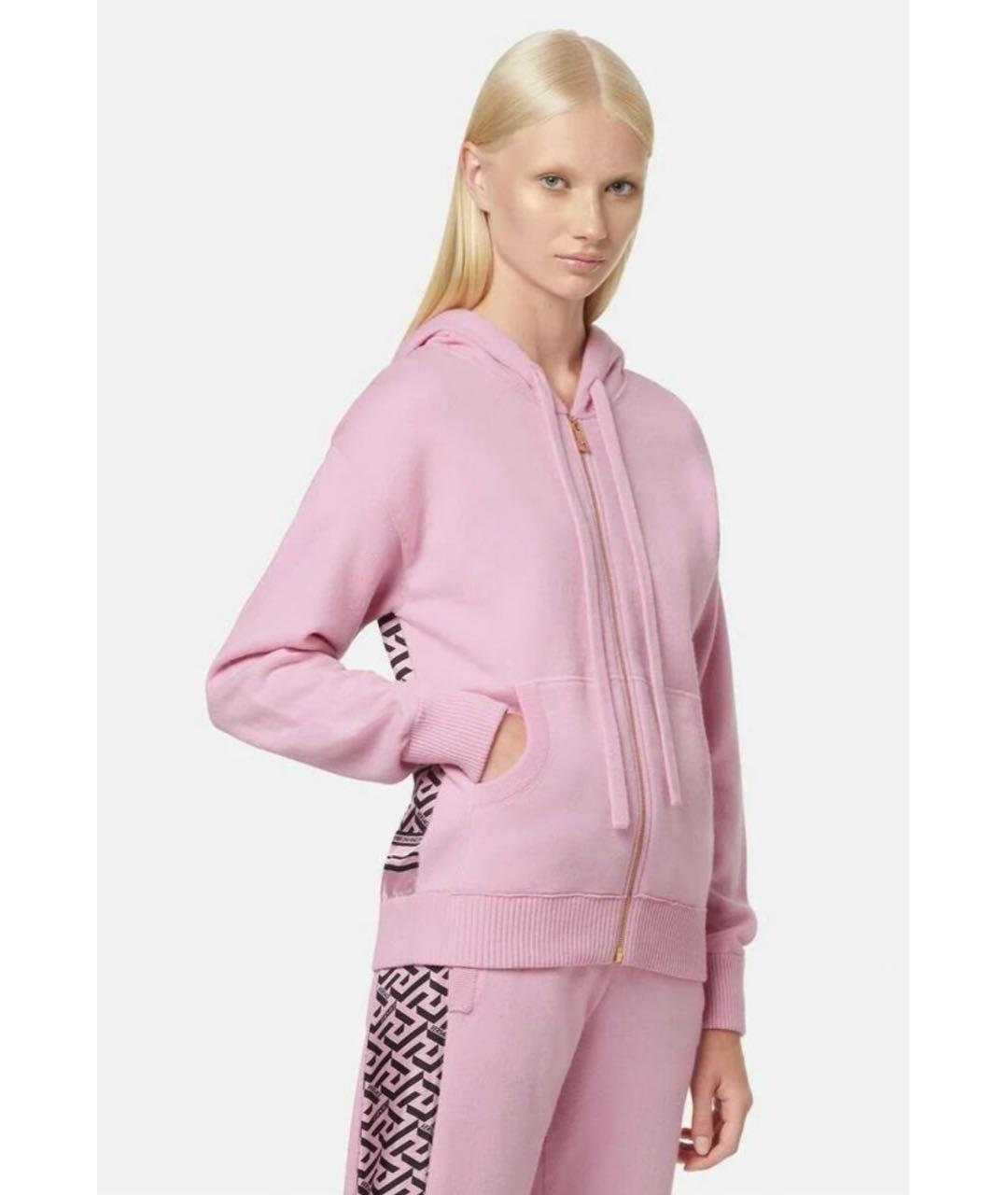 VERSACE Розовая кашемировая спортивная куртка, фото 2