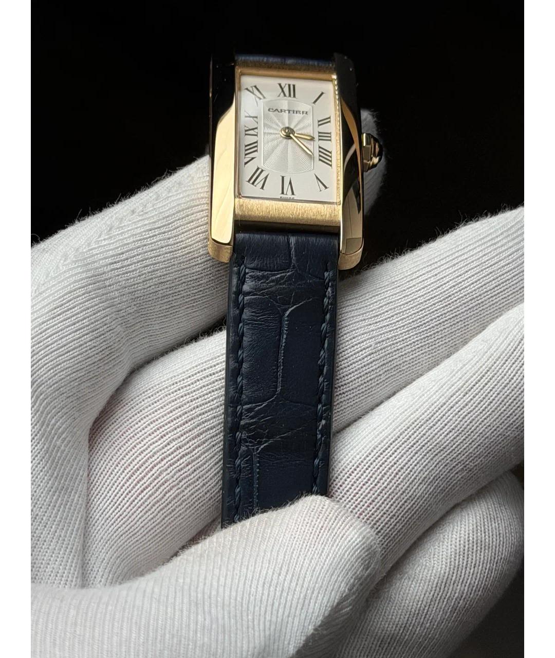 CARTIER Золотые часы из желтого золота, фото 5