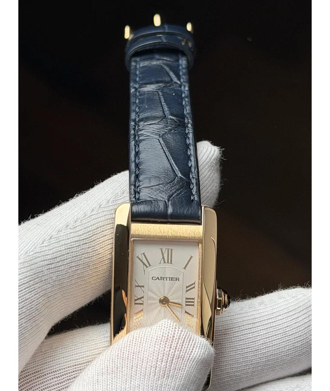 CARTIER Золотые часы из желтого золота, фото 6
