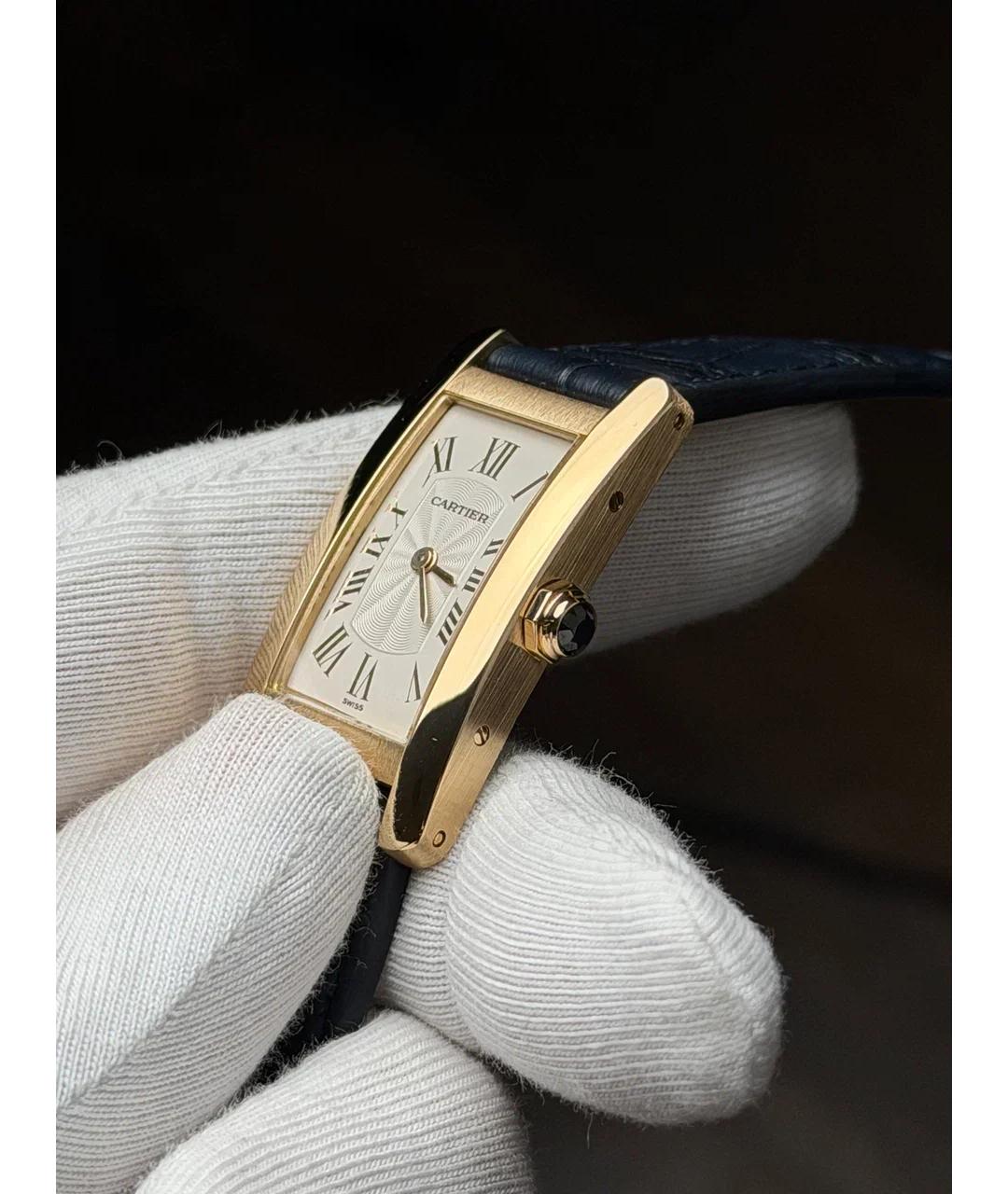 CARTIER Золотые часы из желтого золота, фото 3
