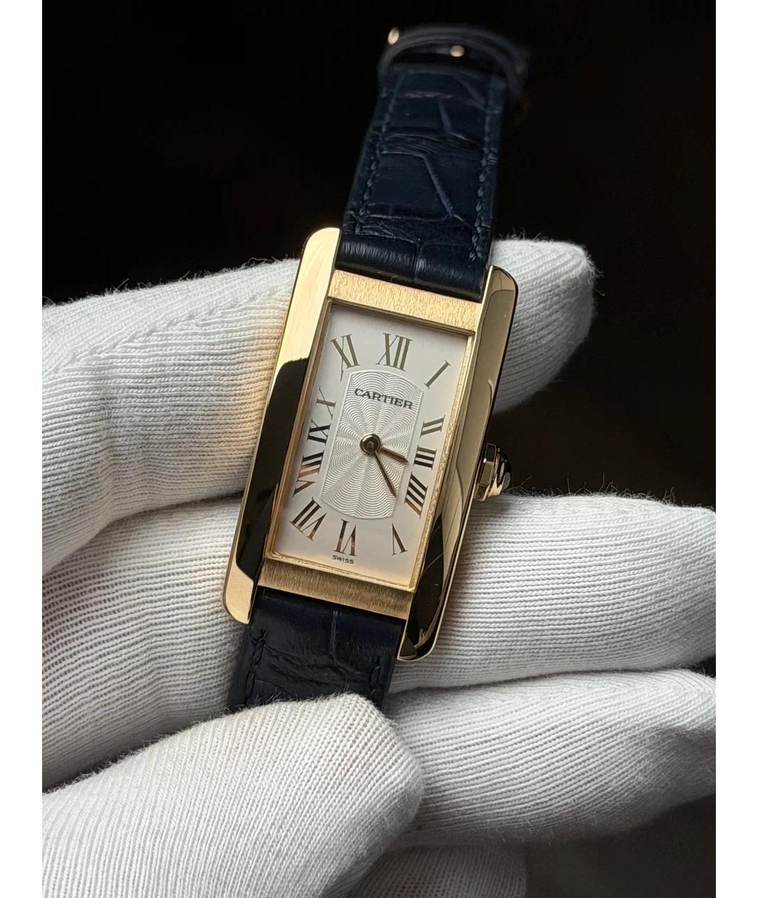 CARTIER Золотые часы из желтого золота, фото 2