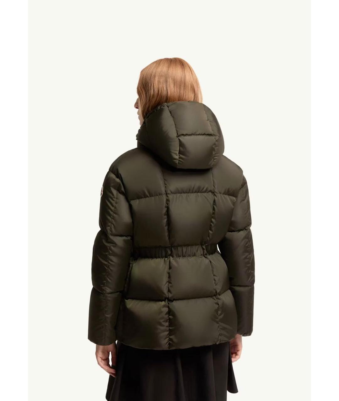 MONCLER Хаки куртка, фото 5