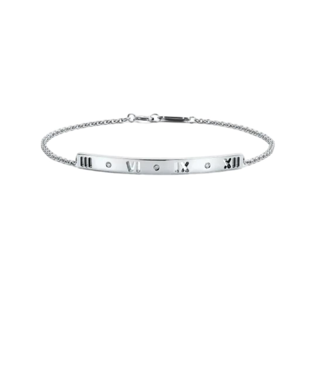 TIFFANY&CO Серебряный браслет из белого золота, фото 5