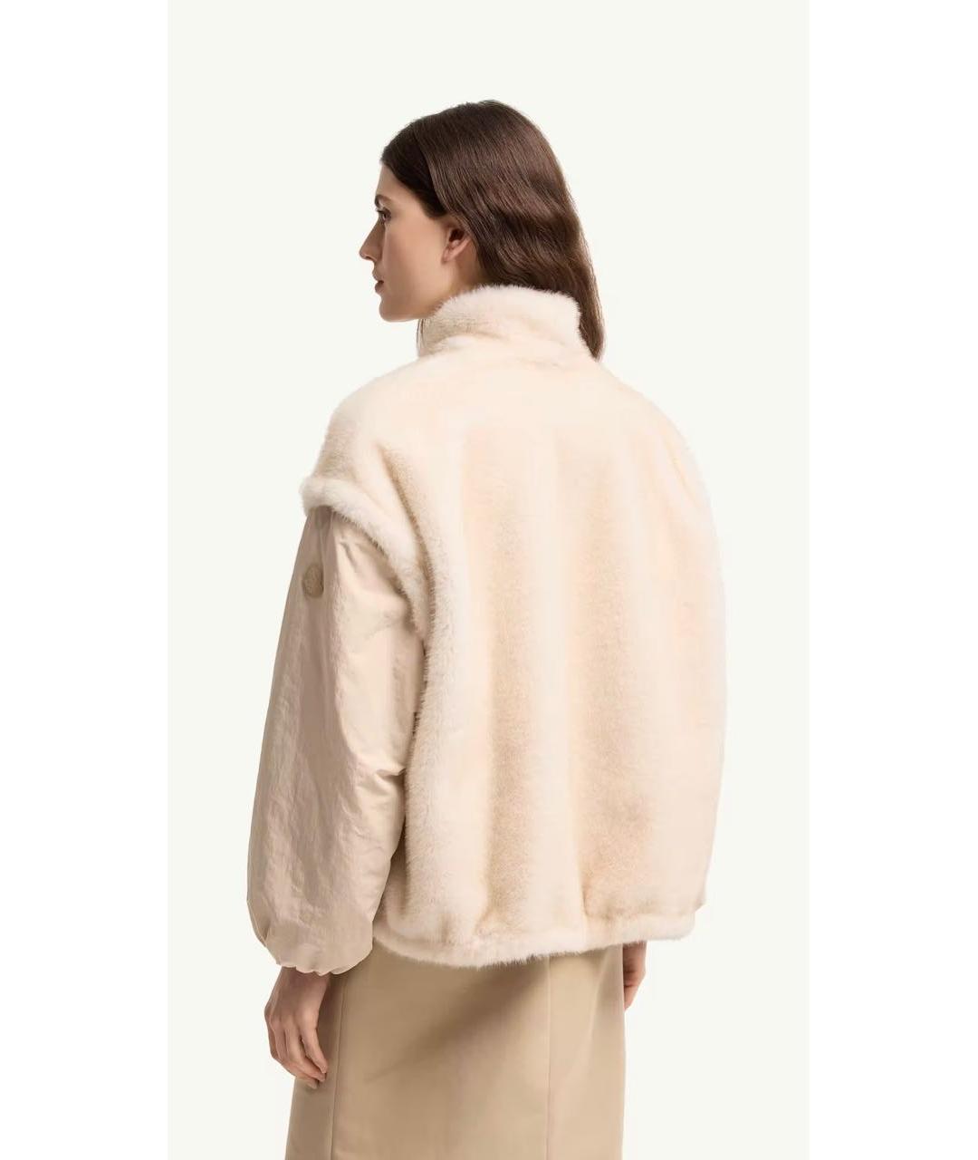 MONCLER Бежевая куртка, фото 5