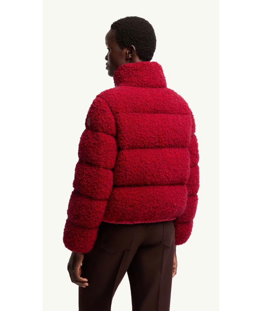 MONCLER Красная куртка, фото 4
