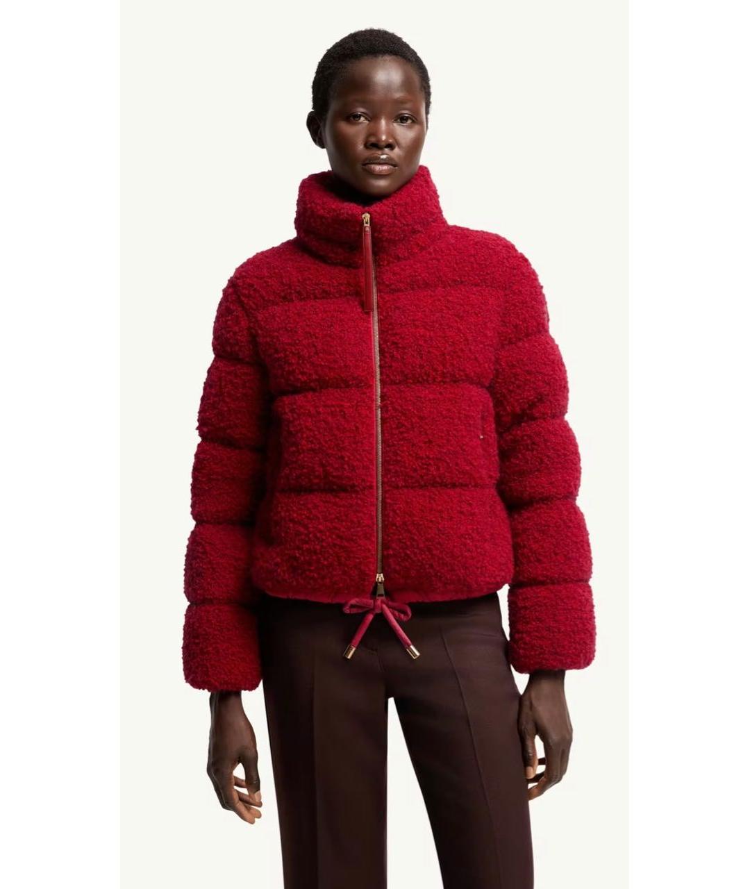 MONCLER Красная куртка, фото 3