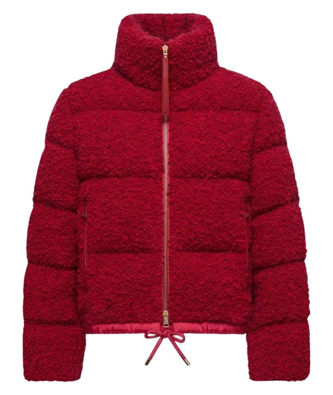MONCLER Красная куртка, фото 1