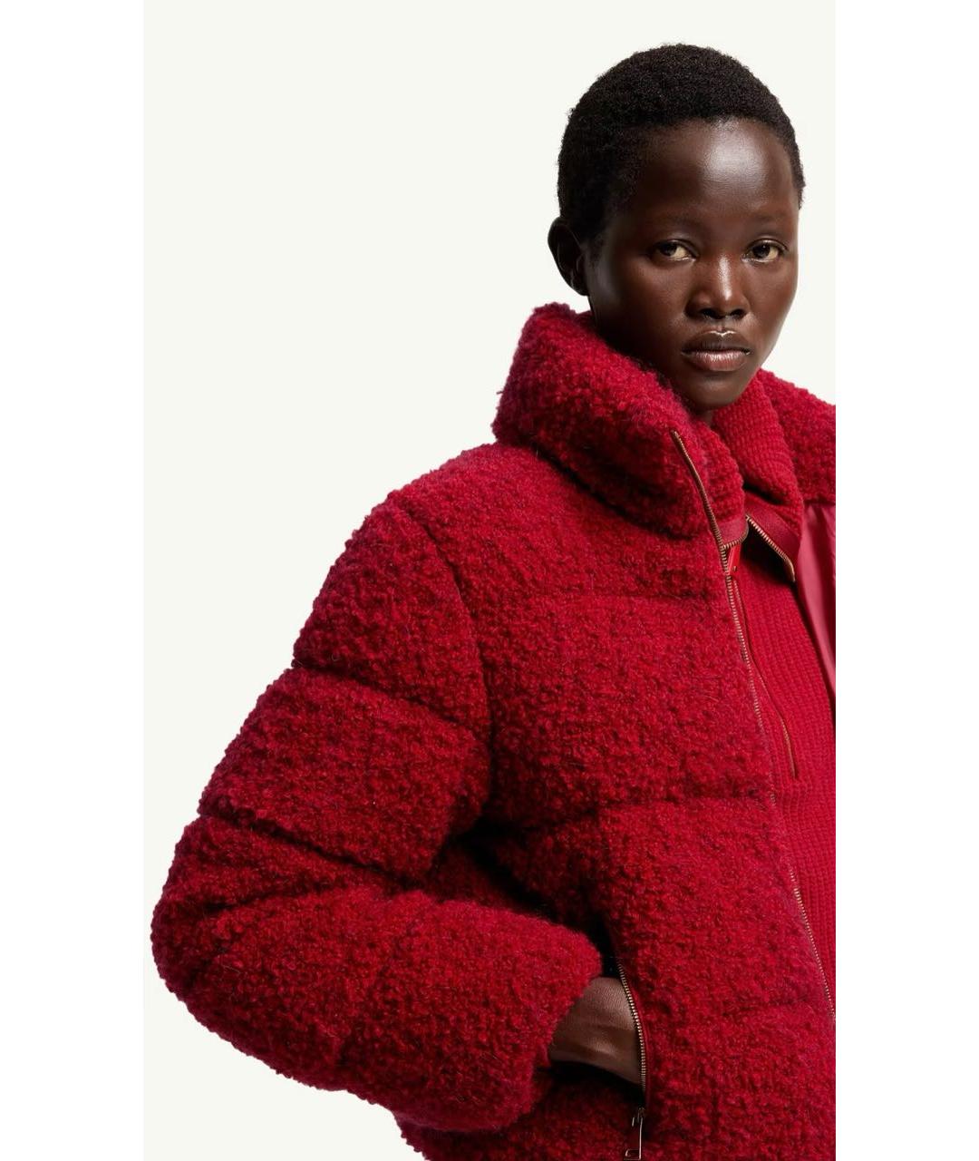 MONCLER Красная куртка, фото 5
