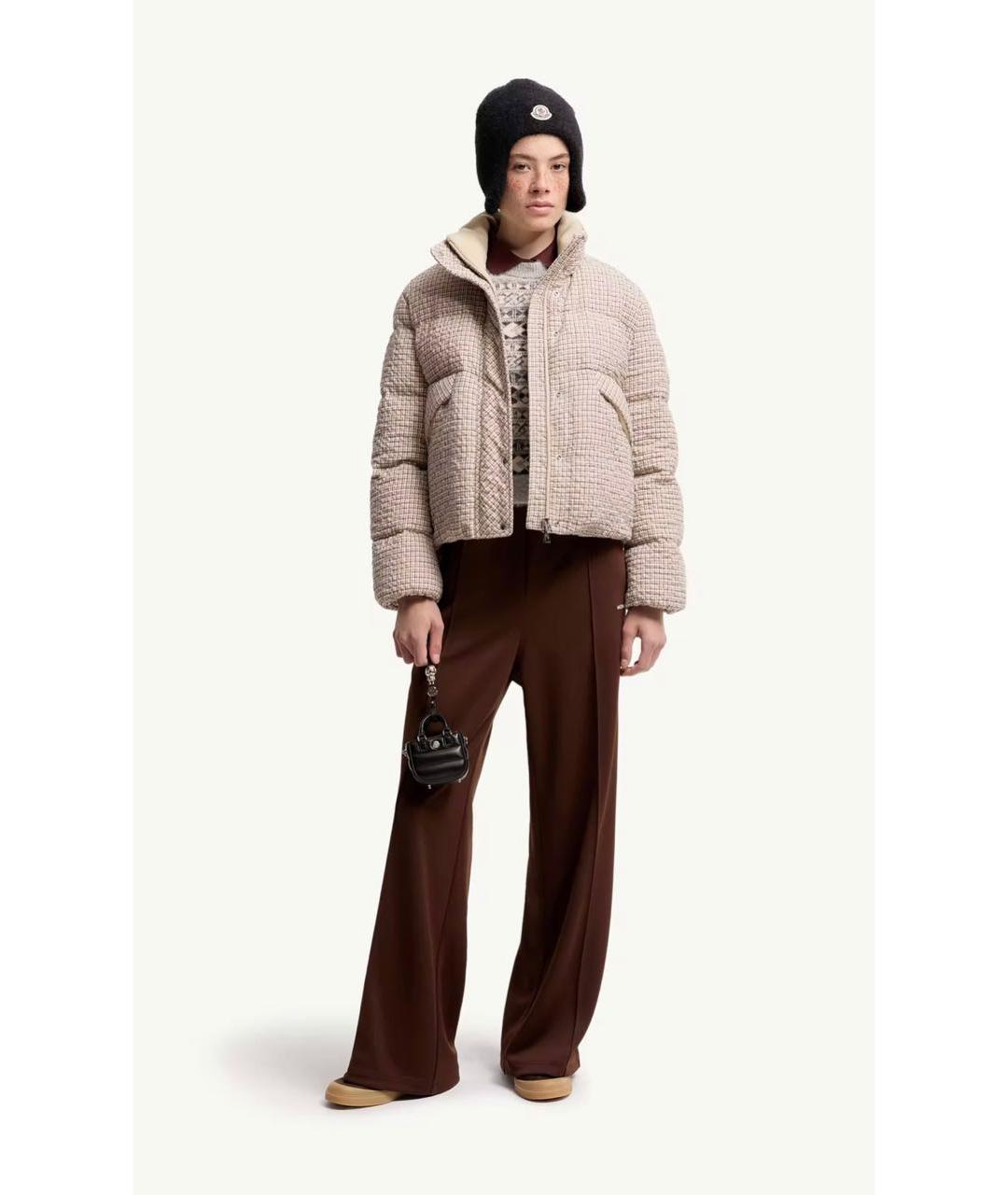MONCLER Бежевая куртка, фото 2