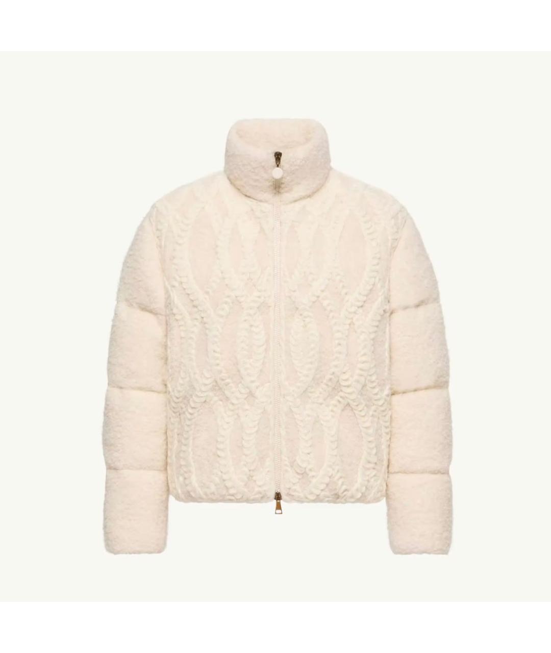 MONCLER Белая куртка, фото 7