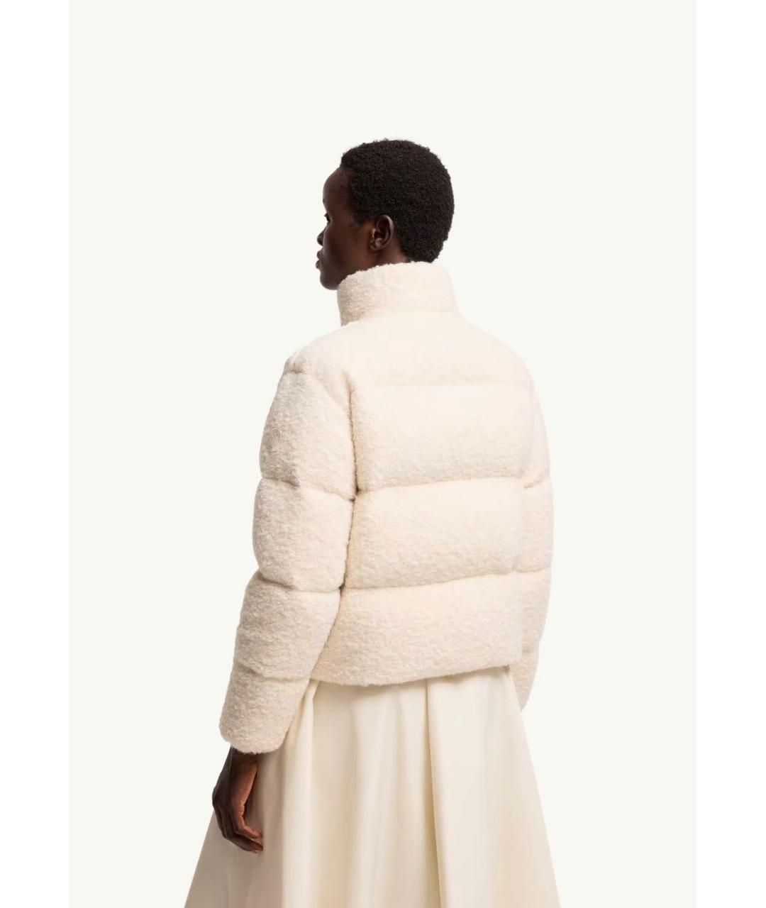 MONCLER Белая куртка, фото 5