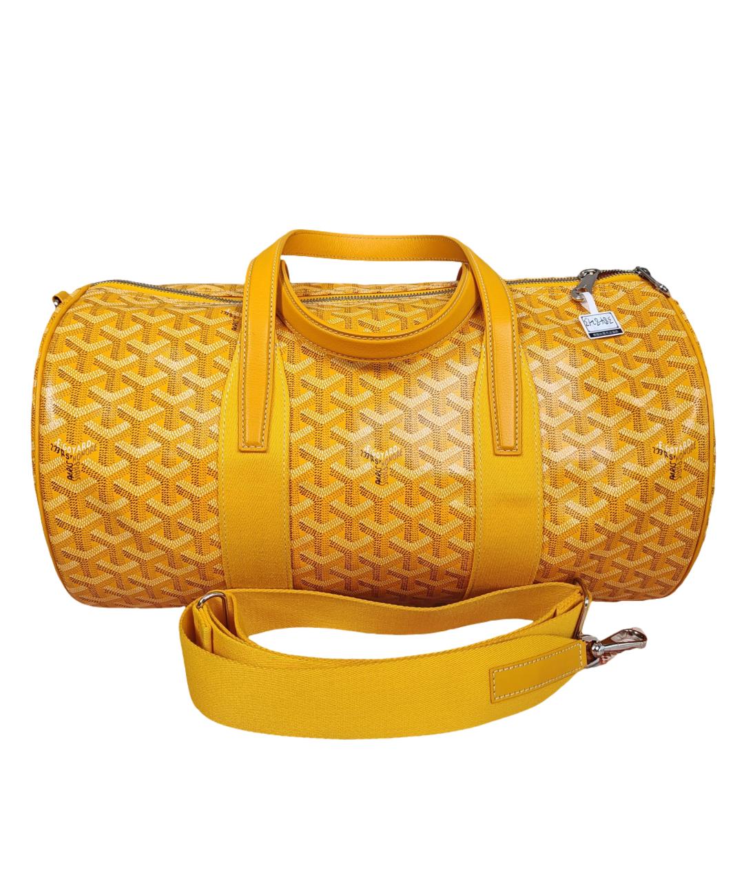 GOYARD Желтая сумка через плечо, фото 4
