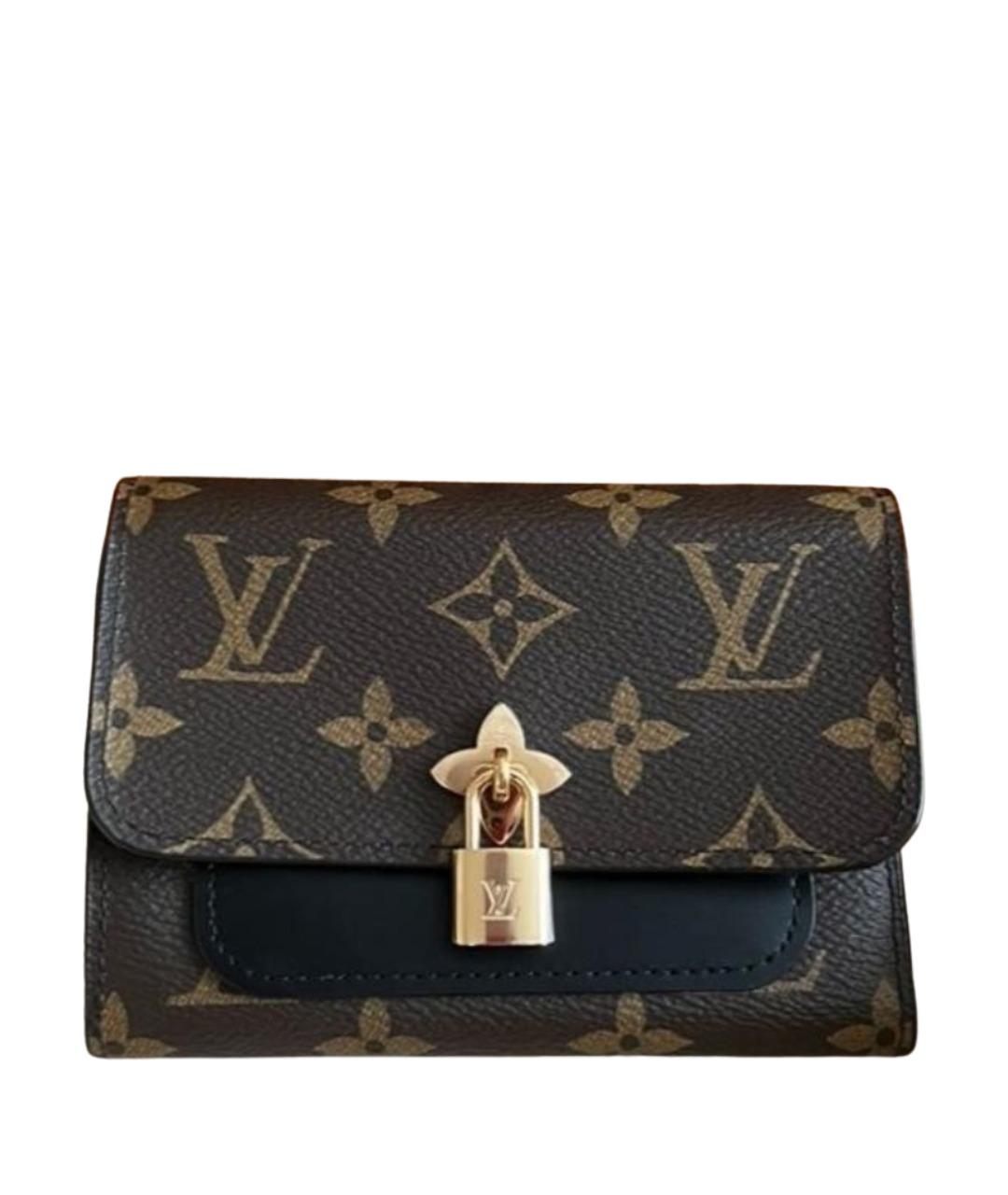 LOUIS VUITTON Коричневый кошелек, фото 1