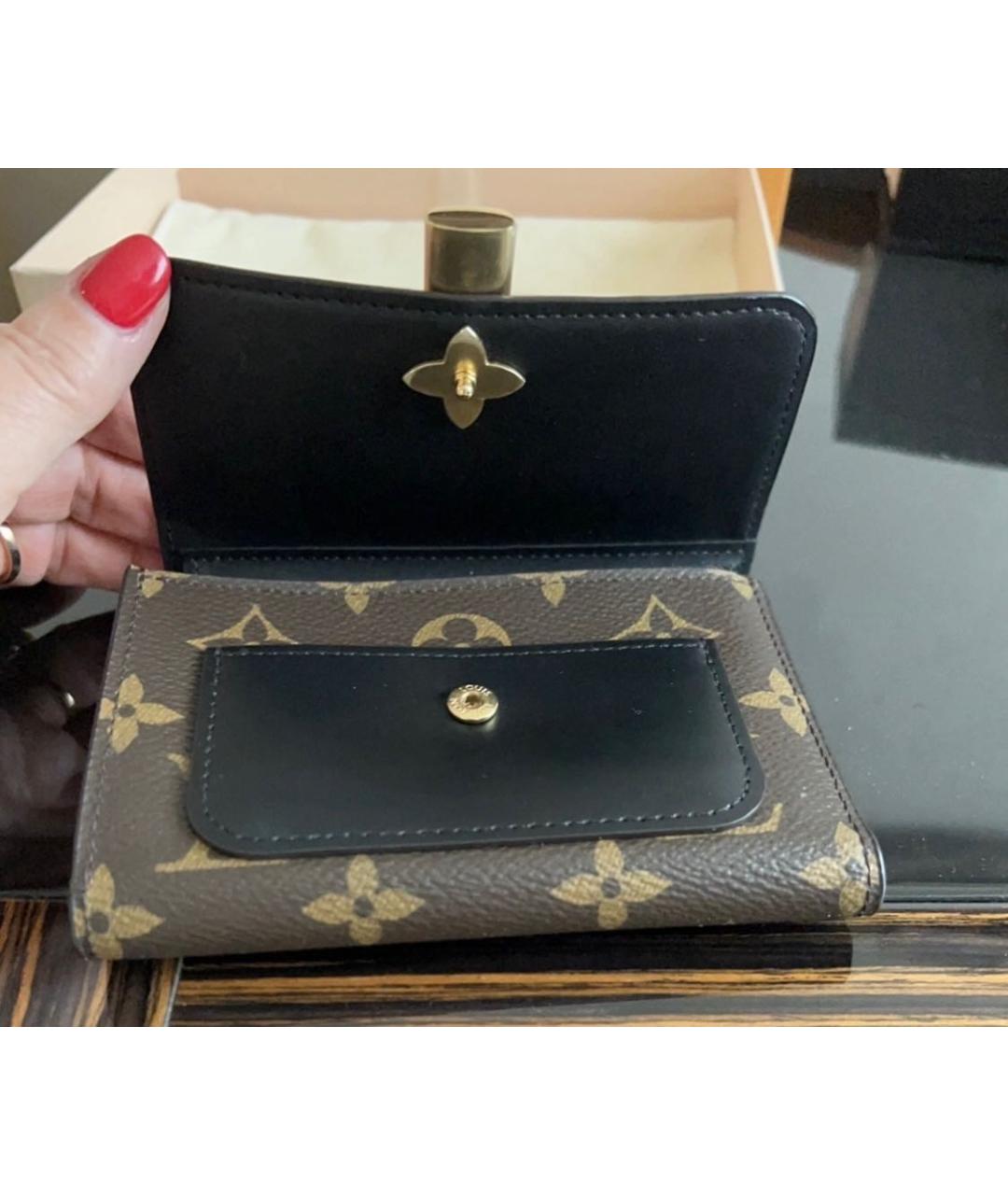 LOUIS VUITTON Коричневый кошелек, фото 2