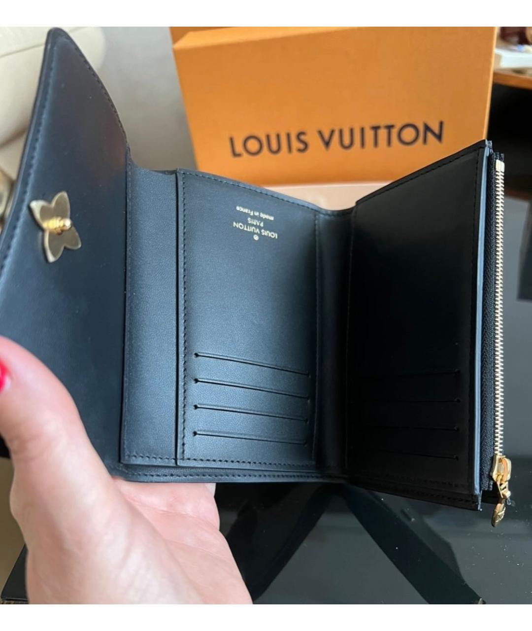 LOUIS VUITTON Коричневый кошелек, фото 3