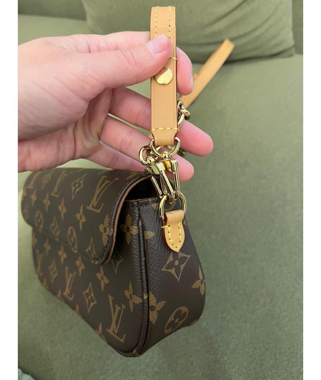 LOUIS VUITTON Коричневый кошелек, фото 2