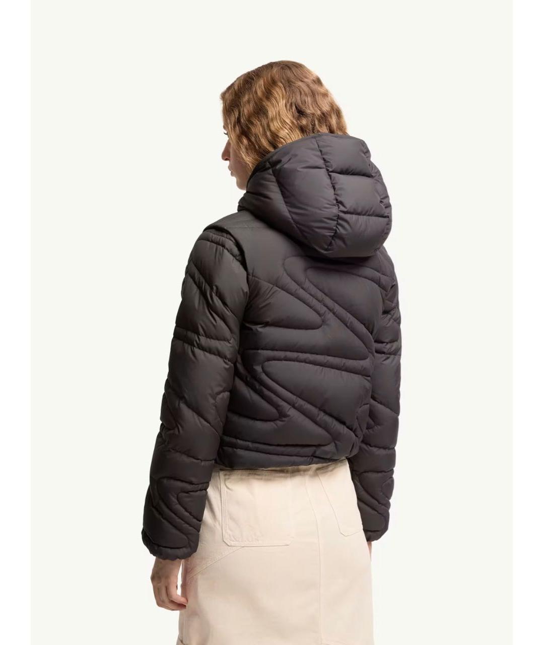 MONCLER Черная куртка, фото 3