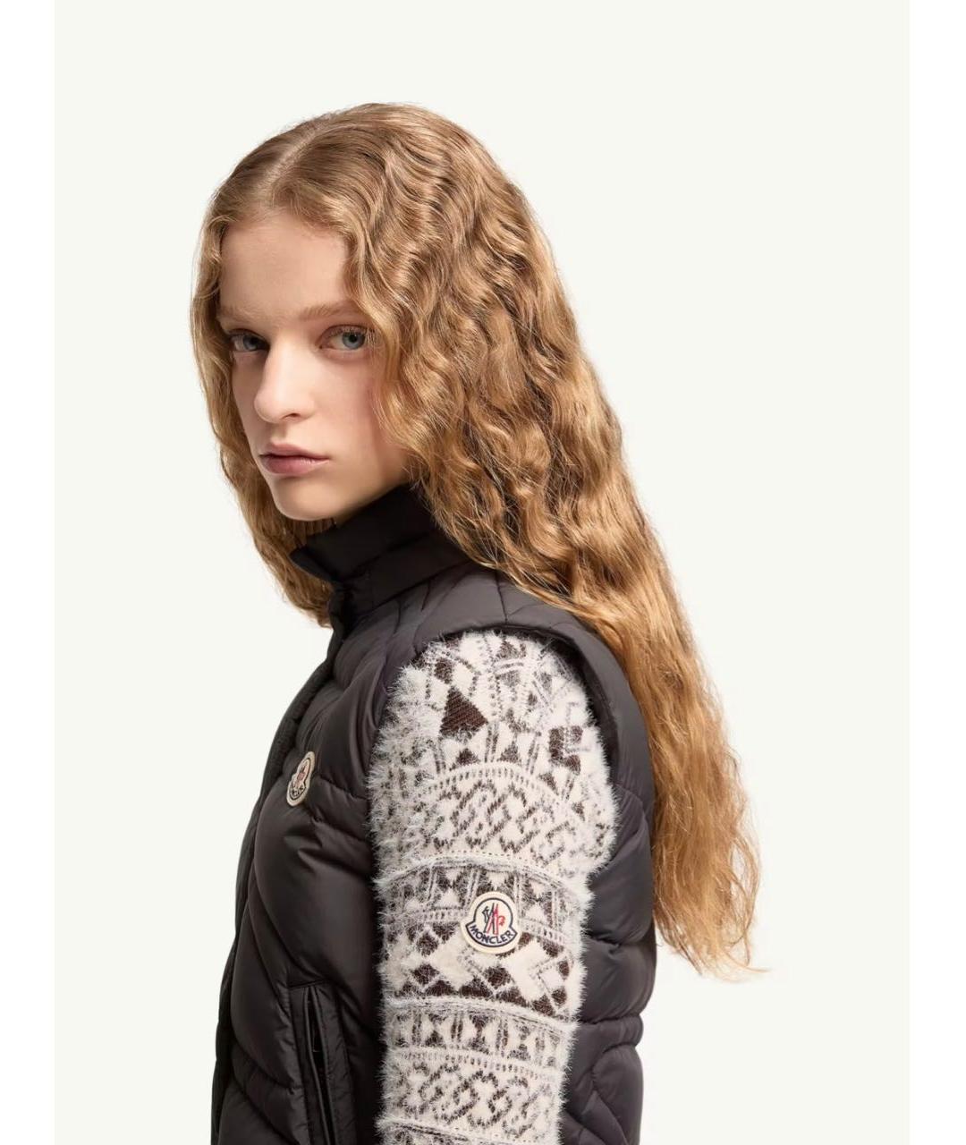 MONCLER Черная куртка, фото 5
