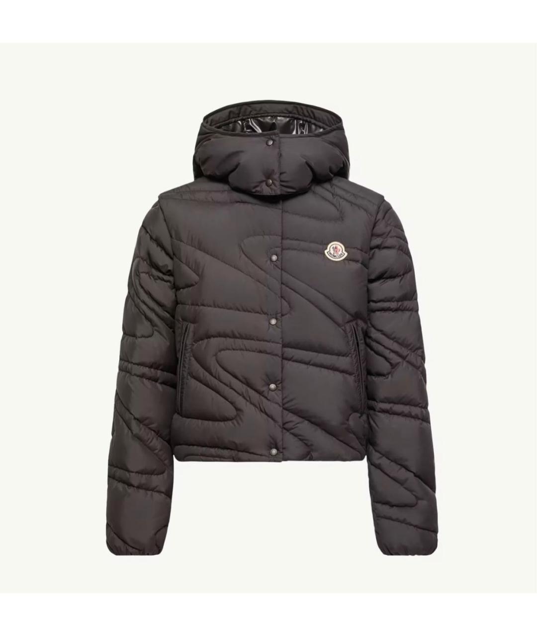 MONCLER Черная куртка, фото 6