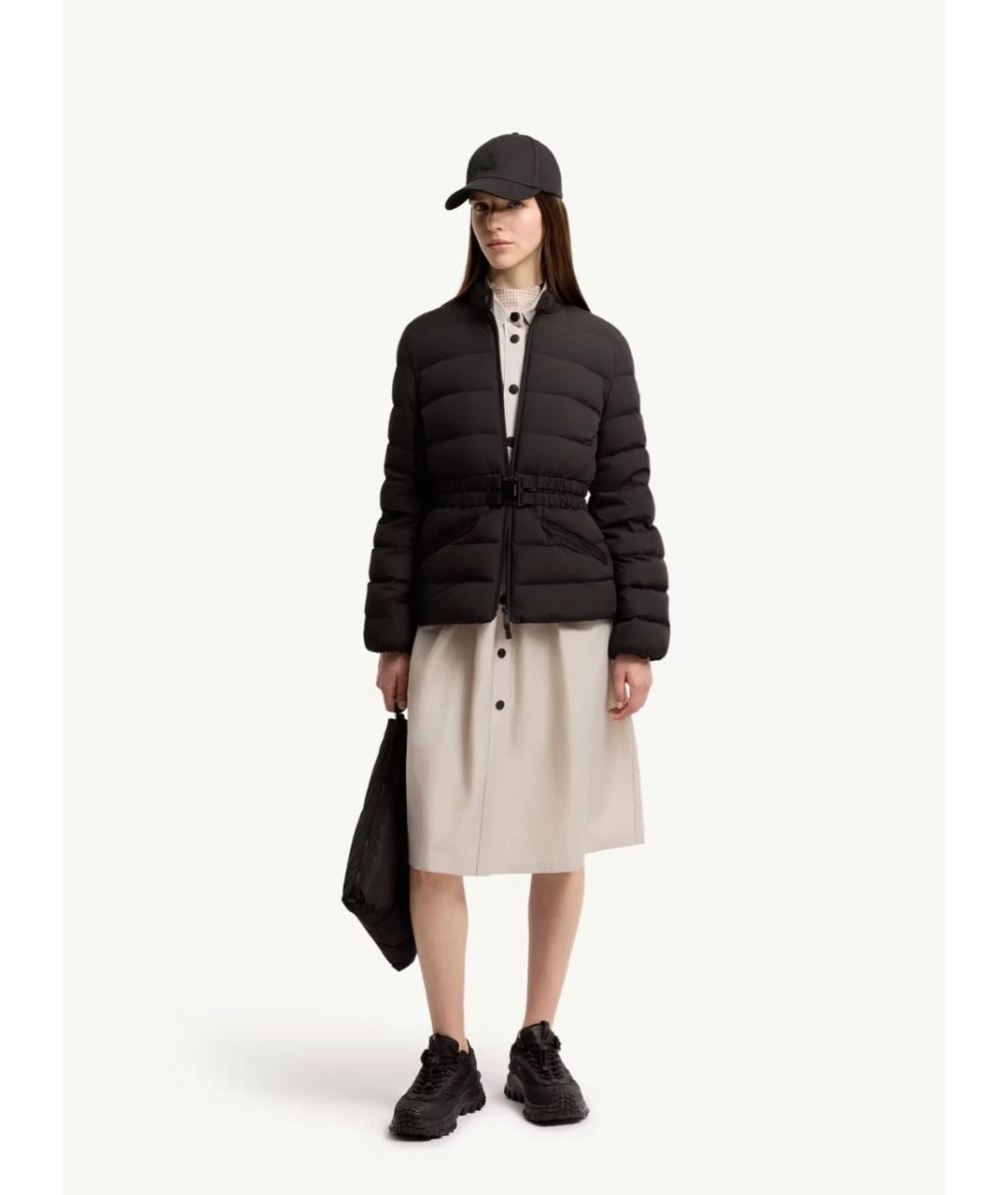 MONCLER Черная куртка, фото 2