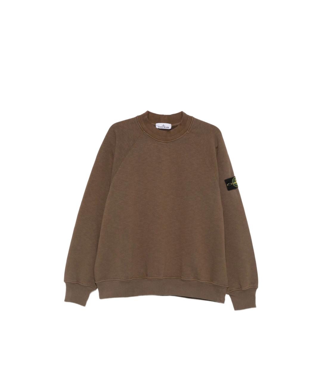 STONE ISLAND Коричневый джемпер / свитер, фото 6