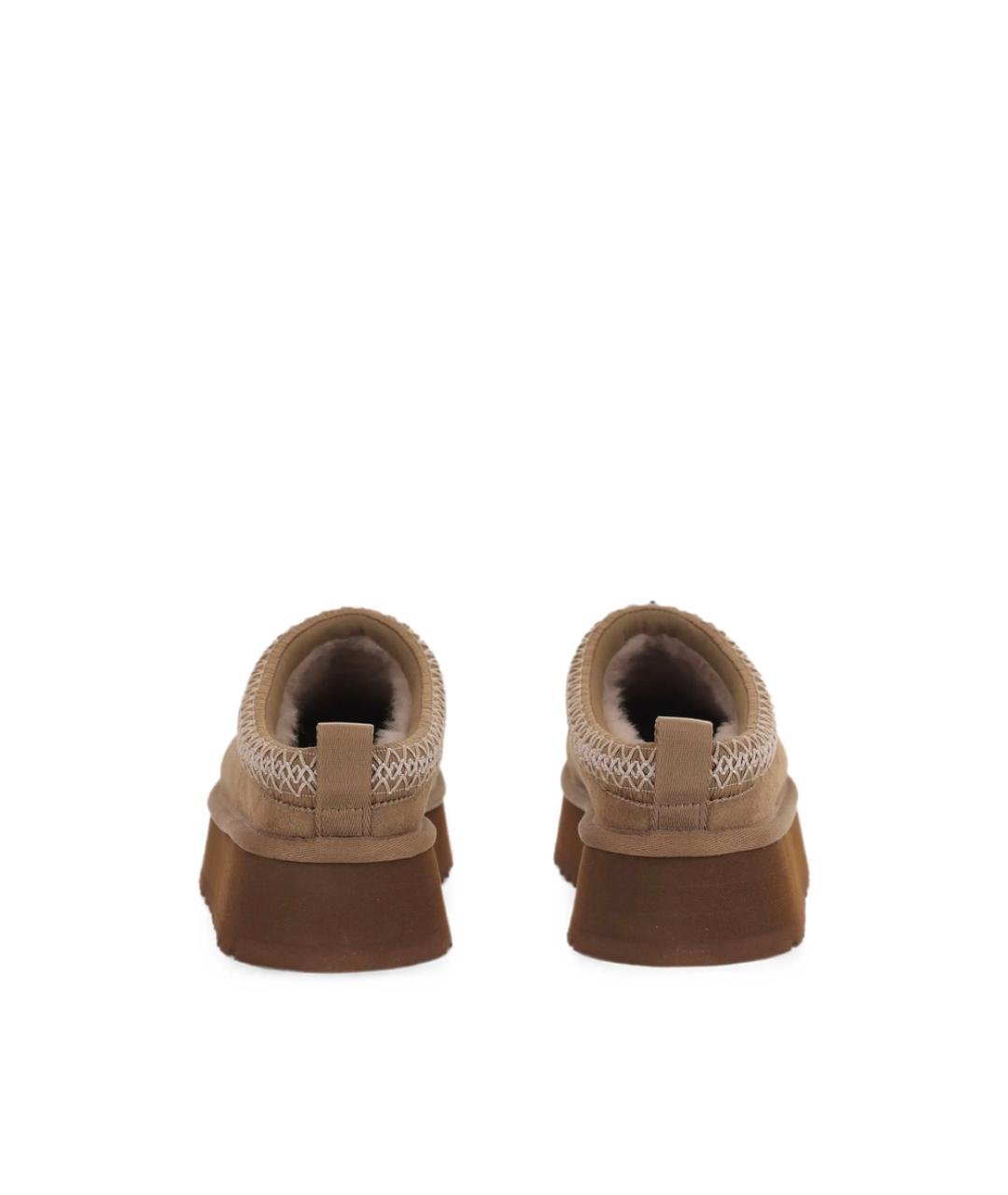 UGG Коричневые замшевые сабо, фото 5