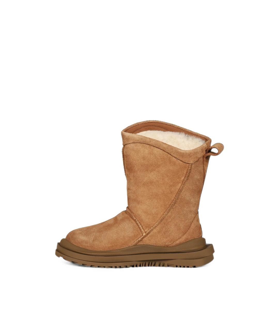 UGG Коричневые замшевые высокие ботинки, фото 2