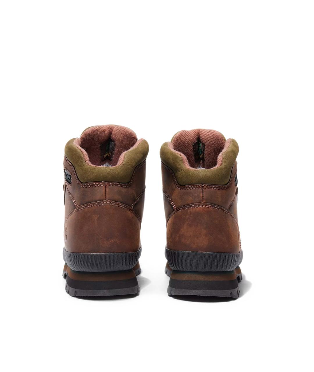 TIMBERLAND Коричневые кожаные низкие кроссовки / кеды, фото 2